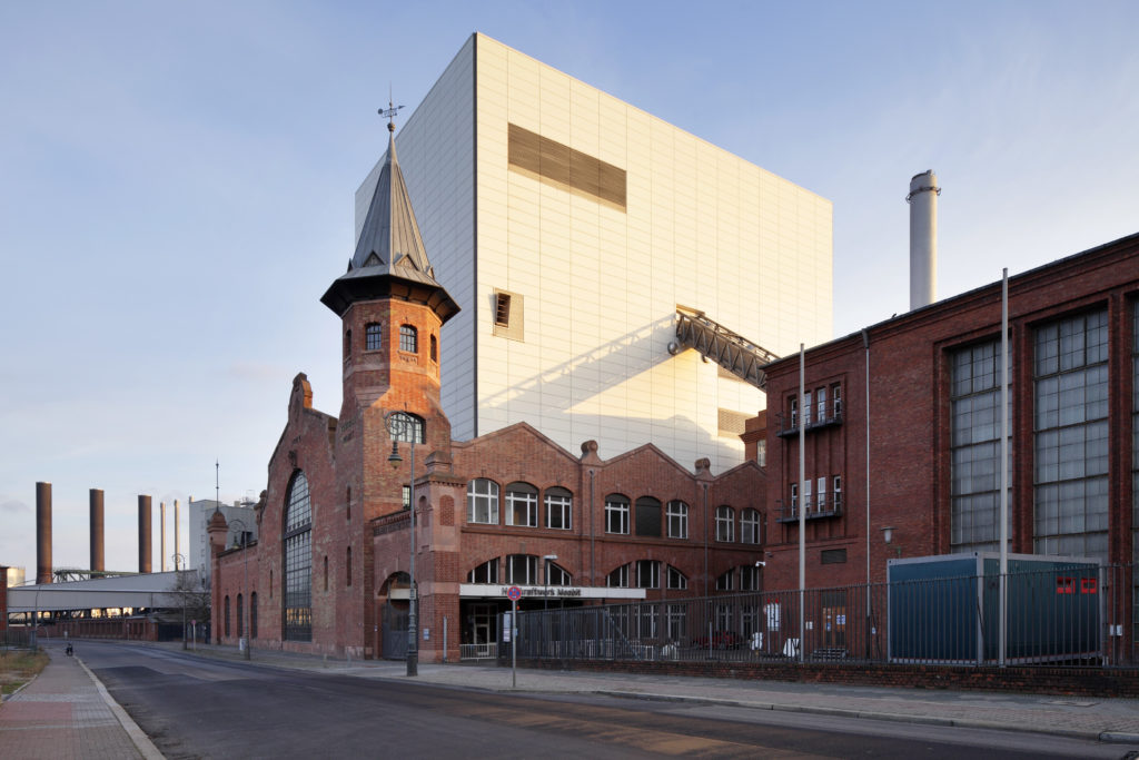 Kraftwerk Moabit von 1900, historischer Backsteinbau
