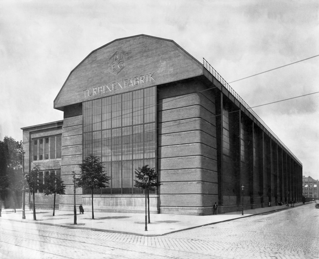 AEG Turbinenhalle historisch Peter Behrens