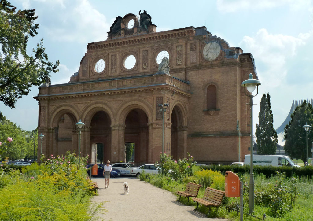 Ruine des Portikus, Anhalter Bahnhofs