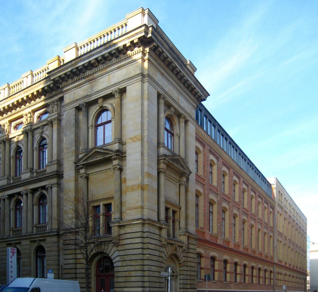 Außenansicht Generaltelegrafenamt
