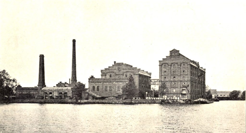 Palmkernölspeicher historisch 1890