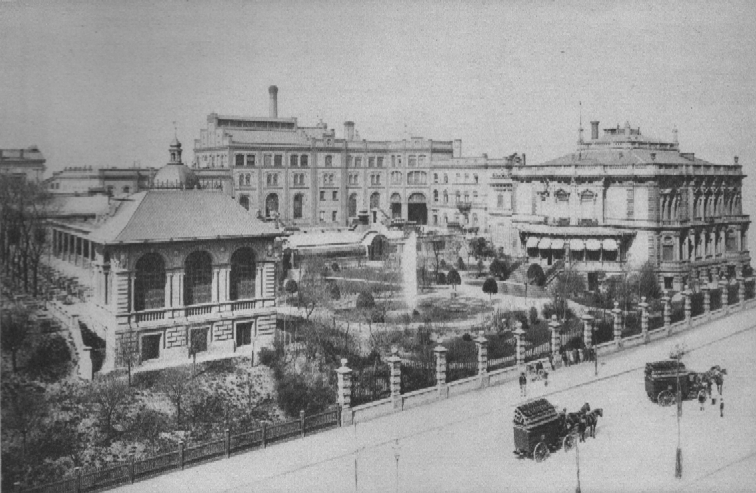 Historische Aufnahme von der Bötzow Brauerei um 1900