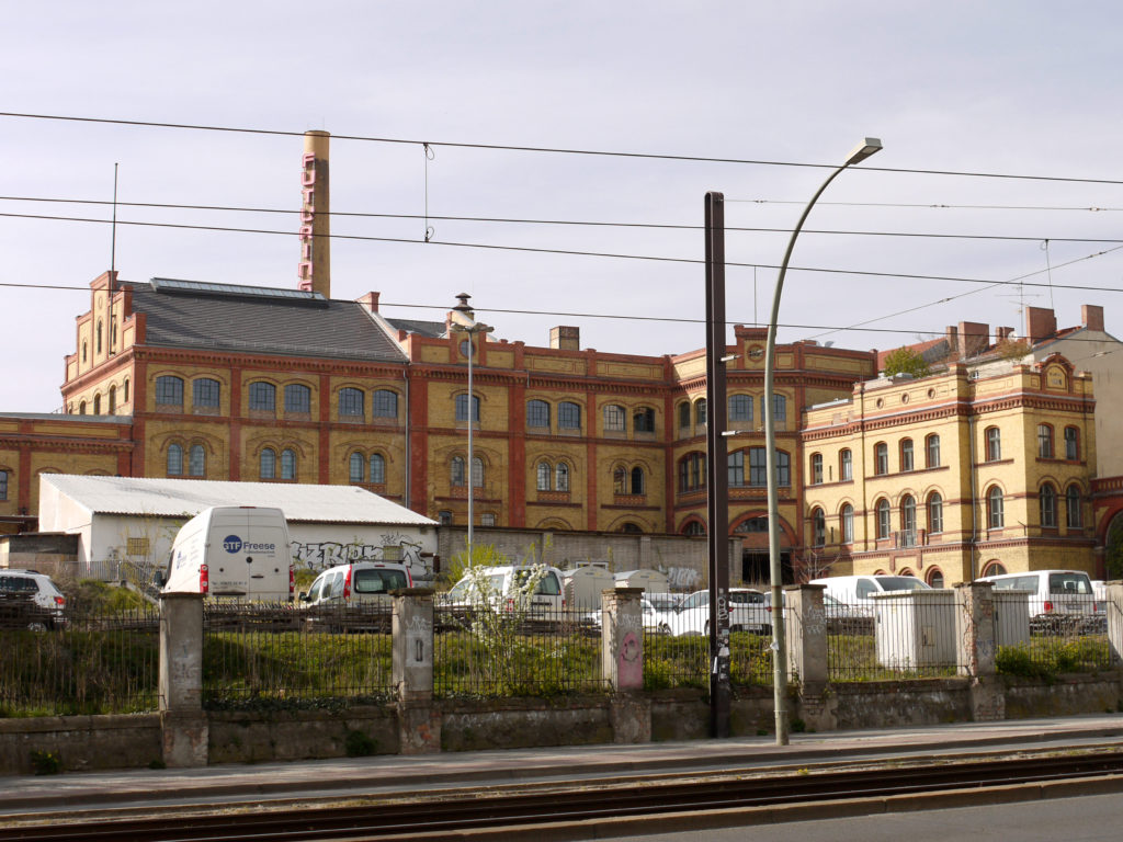 Heutige Ansicht der Bötzow Brauerei.