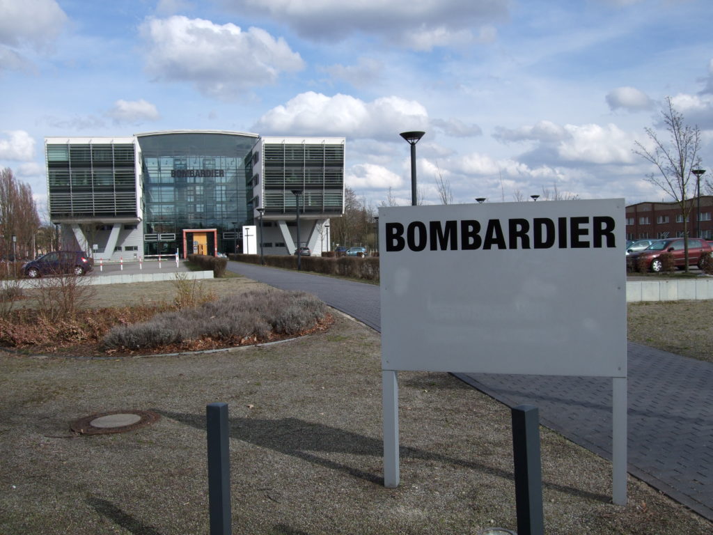 Bombardier Werk in Hennigsdorf