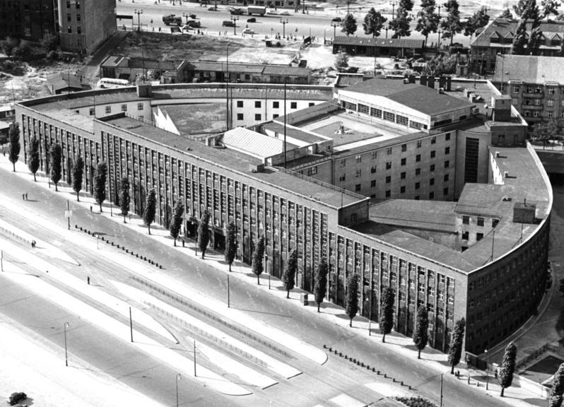 Historisches Luftbild Haus des Rundfunks 1957