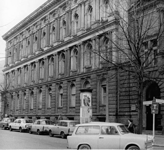 Historische Außenansicht Generaltelegrafenamt