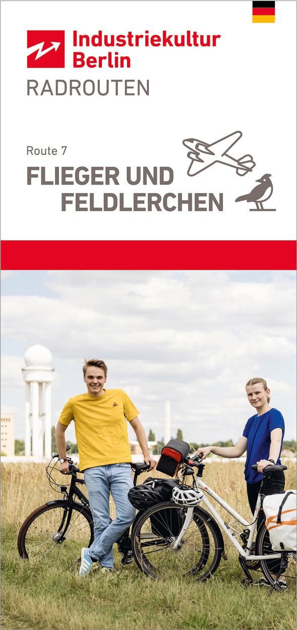 Fahrradrouten der Industriekultur Berlin - Route 7 »Flieger und Feldlerchen«