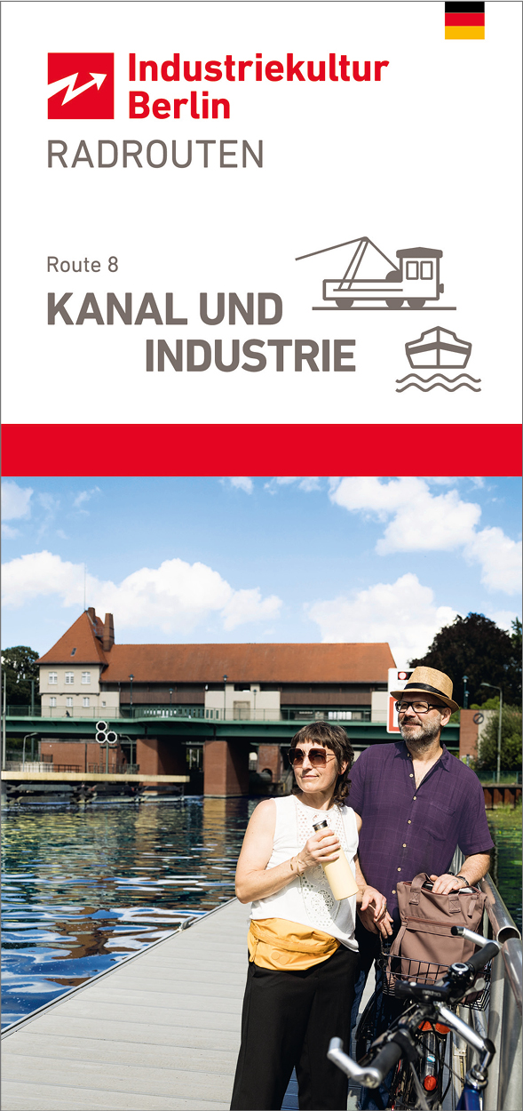 Fahrradrouten der Industriekultur Berlin - Route 8 »Kanal und Industrie«