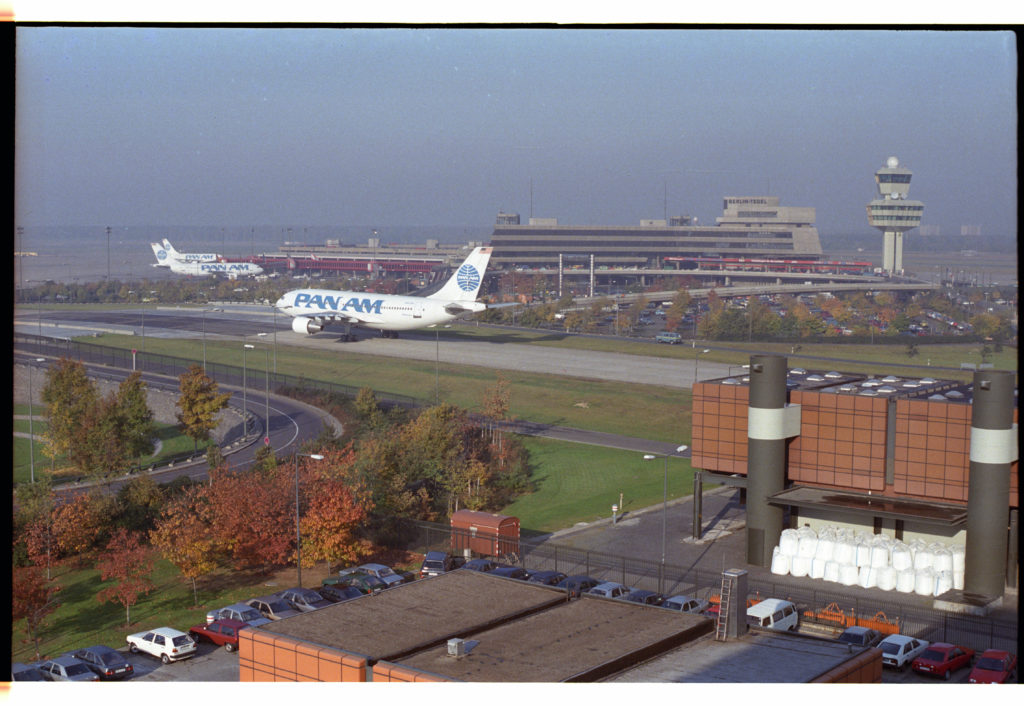 Flughafen Tegel Pan Am Flugzeuge 1985