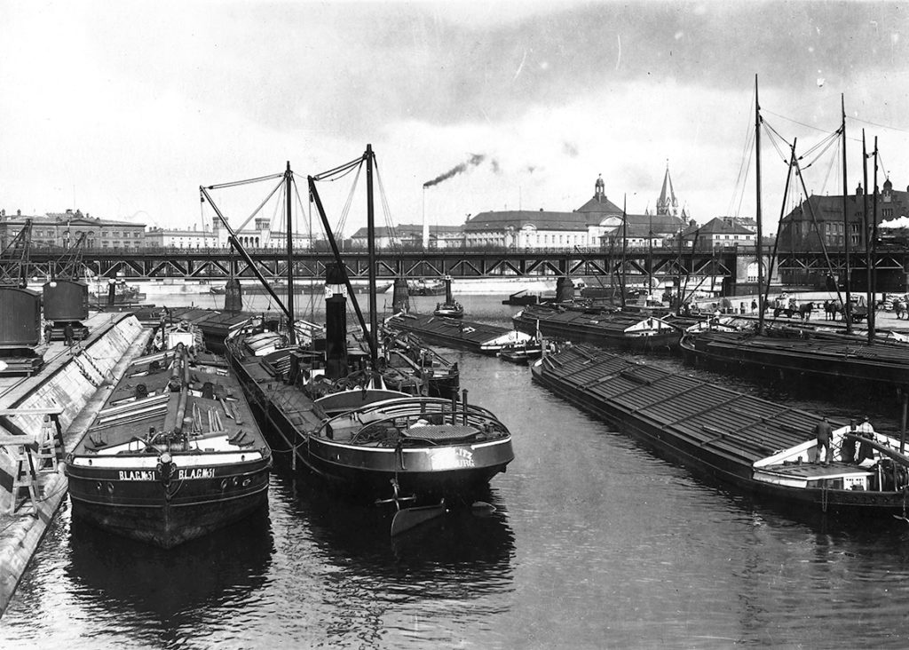 Bild vom Humboldthafen um 1910