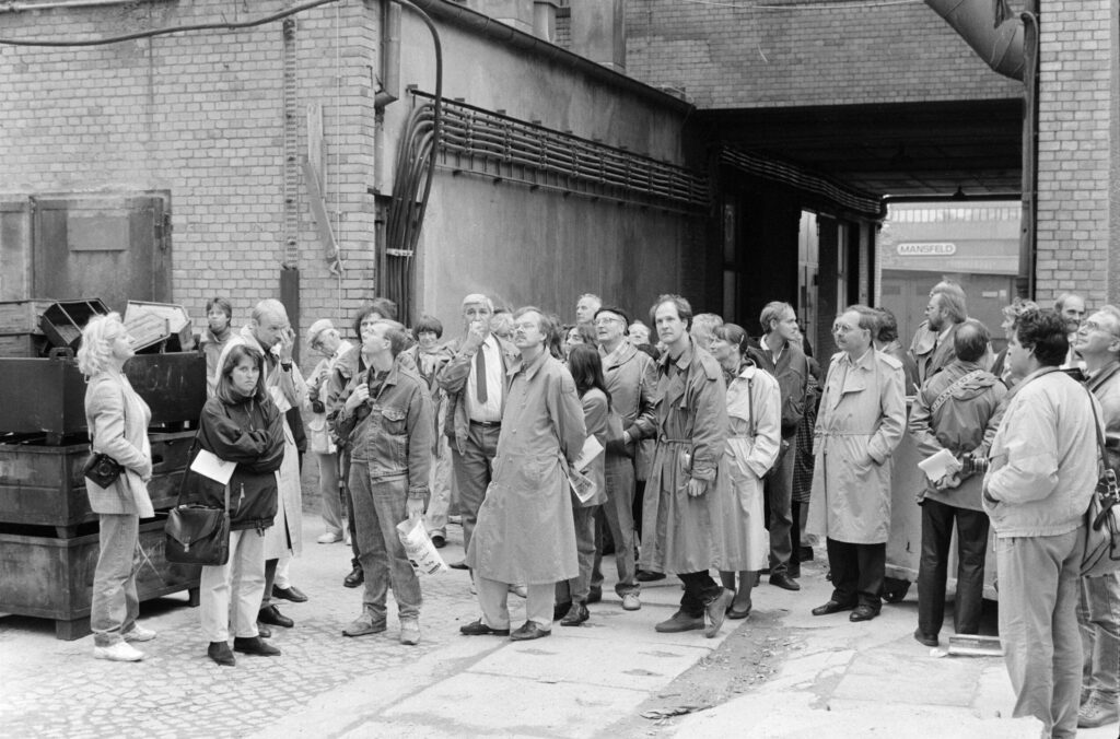 Besuch der Senatorin für Stadtentwicklung und Umweltschutz Schöneweide