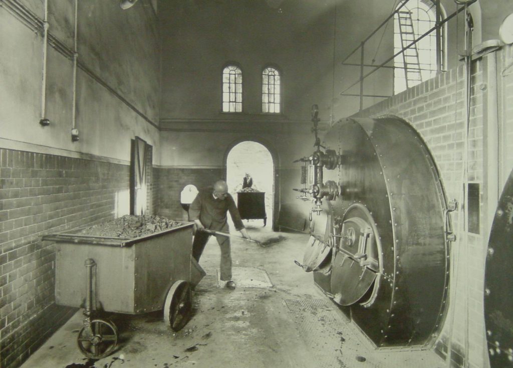 Historisches Kesselhaus im Ökowerk Berlin 1920