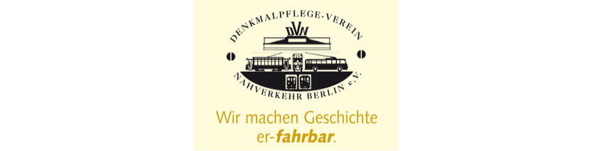 Logo: Denkmalpflege-Verein Nahverkehr Berlin e.V.