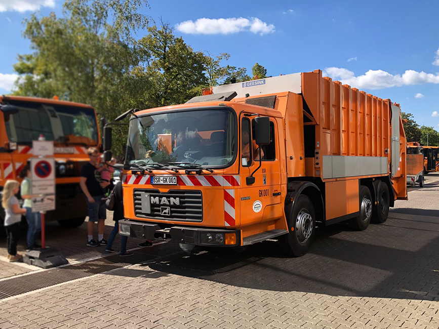 Müllwagen der BSR, Berliner Stadtreinigung