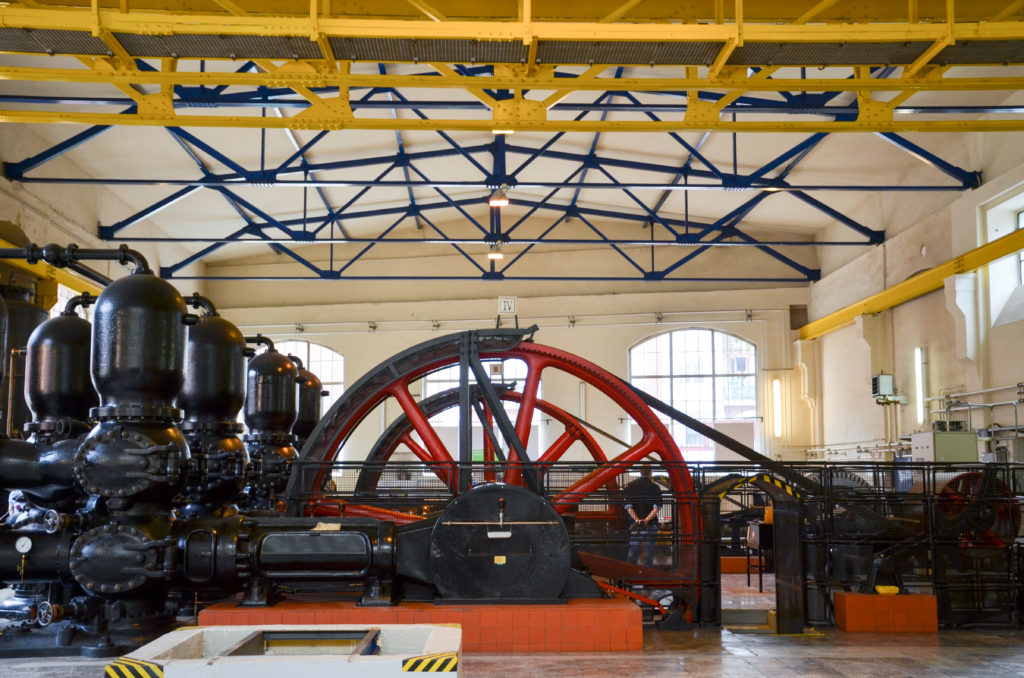 Pumpen in der Pumpstation XII