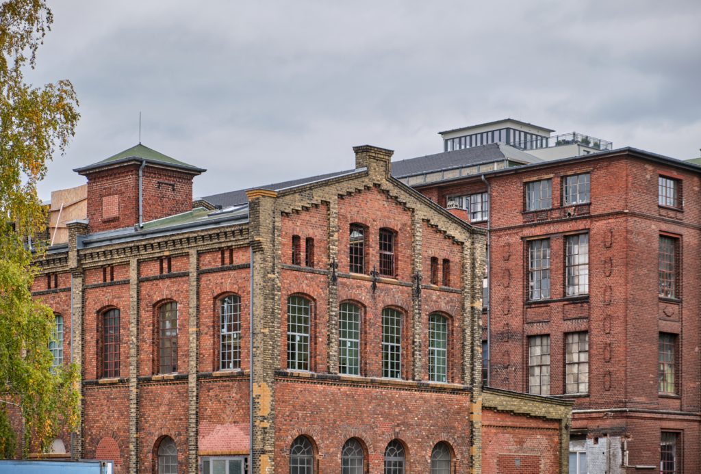 Backsteingebäude der Feuerwerkslaboratorien Eiswerder