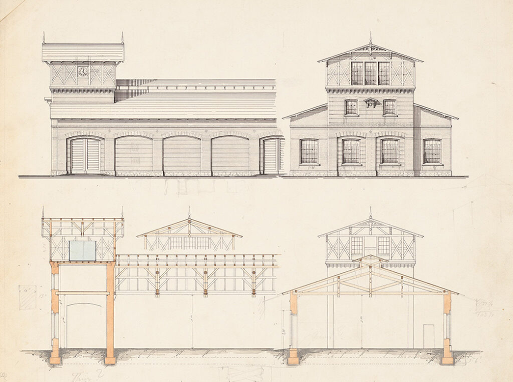 Chemie-Fabrik Kanne um 1880
