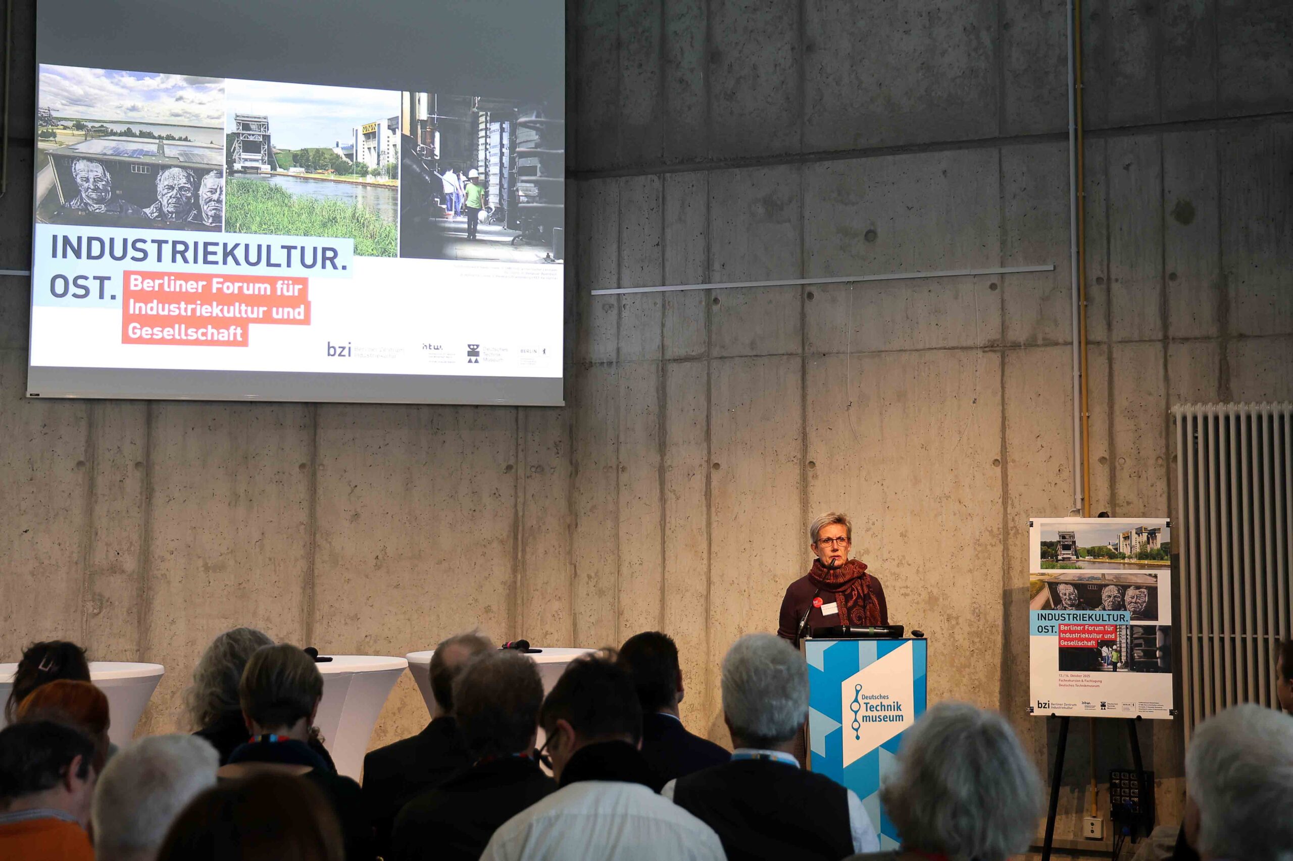 Auftakt zum 13. Berliner Forum für Industriekultur und Gesellschaft mit dem Thema: Industriekultur.Ost | © bzi/Foto: Lea Gleisberg, 2025