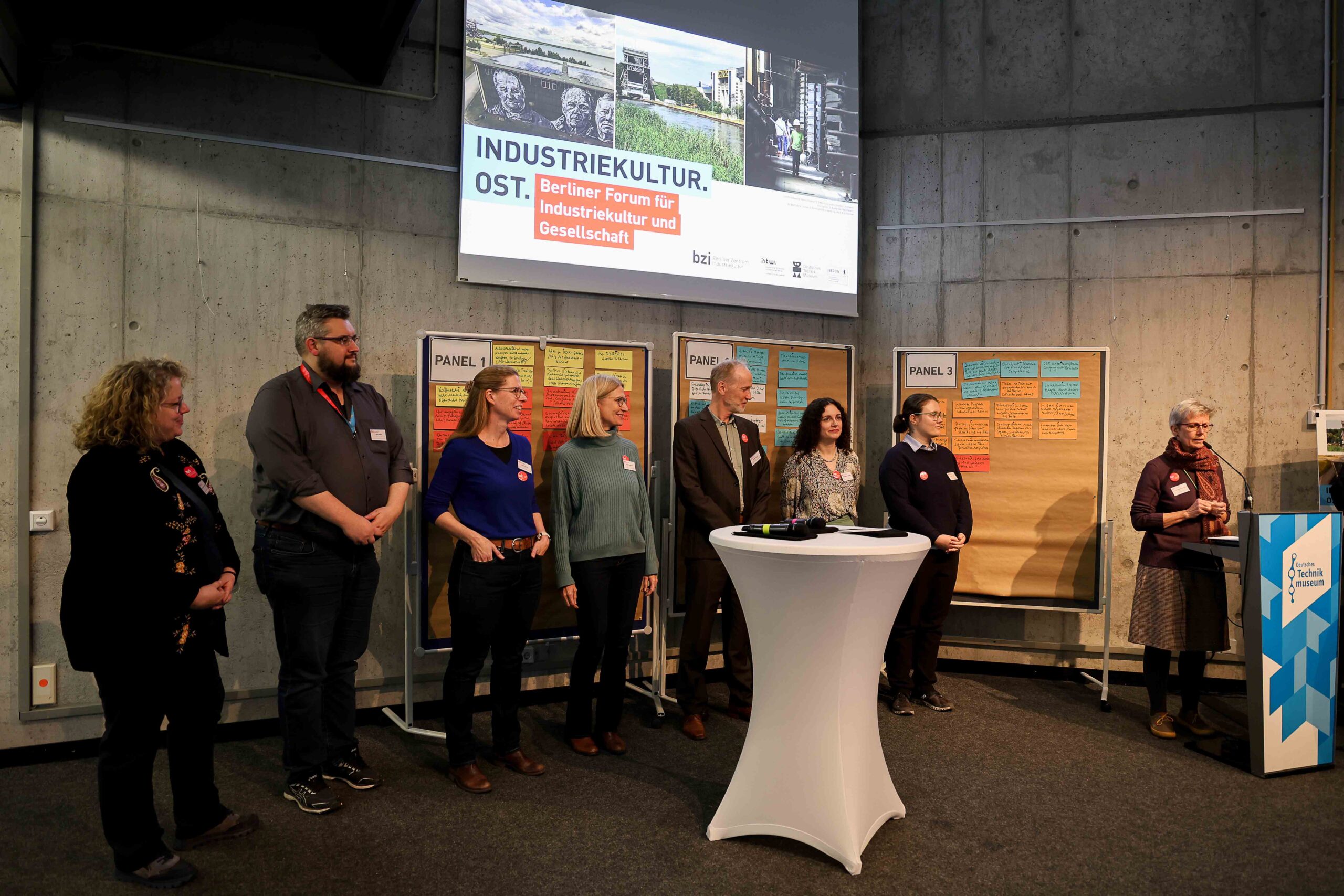 Das Team des Berliner Zentrum Industriekultur. | © bzi/Foto: Lea Gleisberg, 2025
