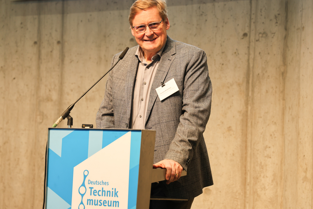 Joachim Breuninger,
Vorstand Stiftung Deutsches Technikmuseum Berlin | © bzi/Foto: Lea Gleisberg, 2024