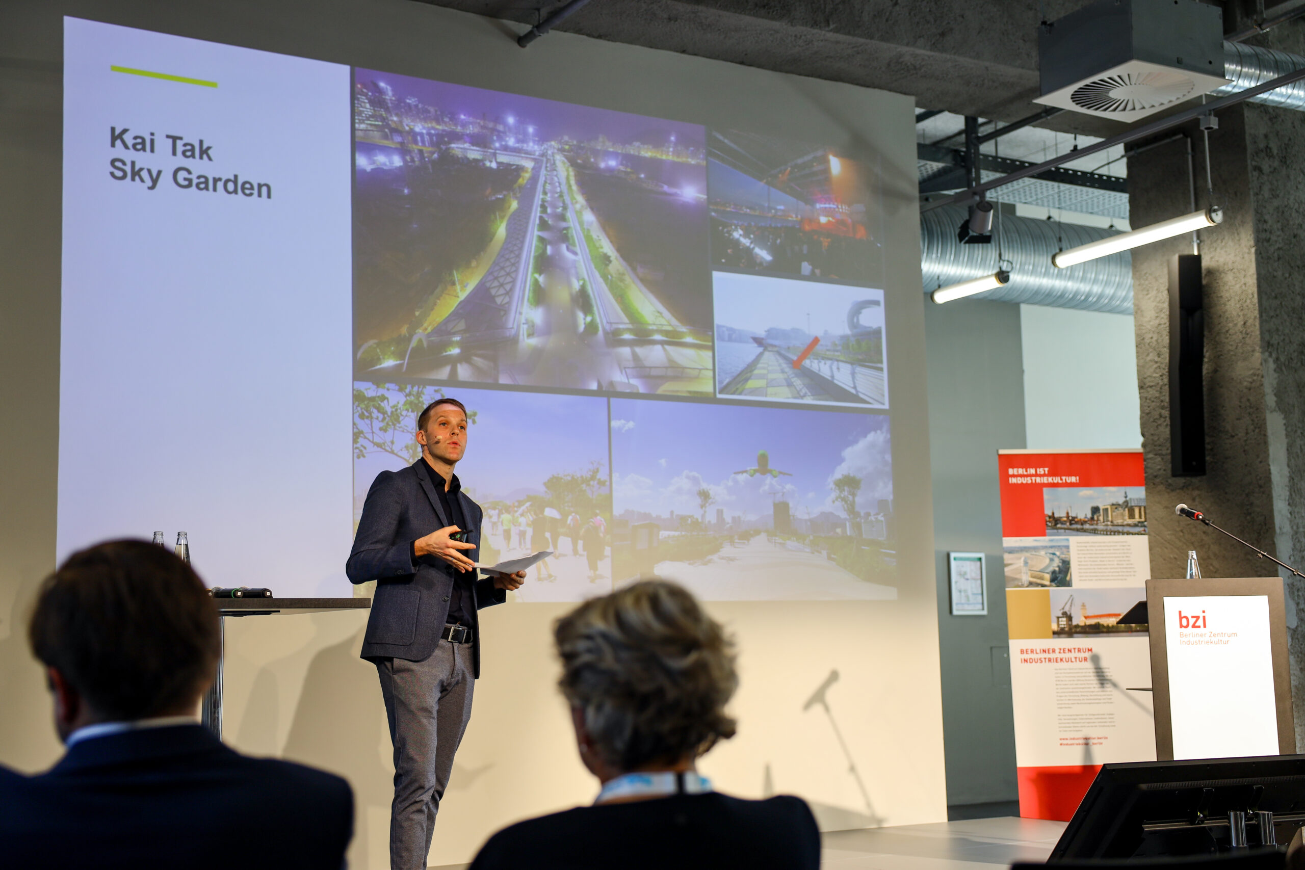 Dr. Max Hirsh, Geschäftsführer der Airport City Academy | © bzi/Foto: Lea Gleisberg, 2023