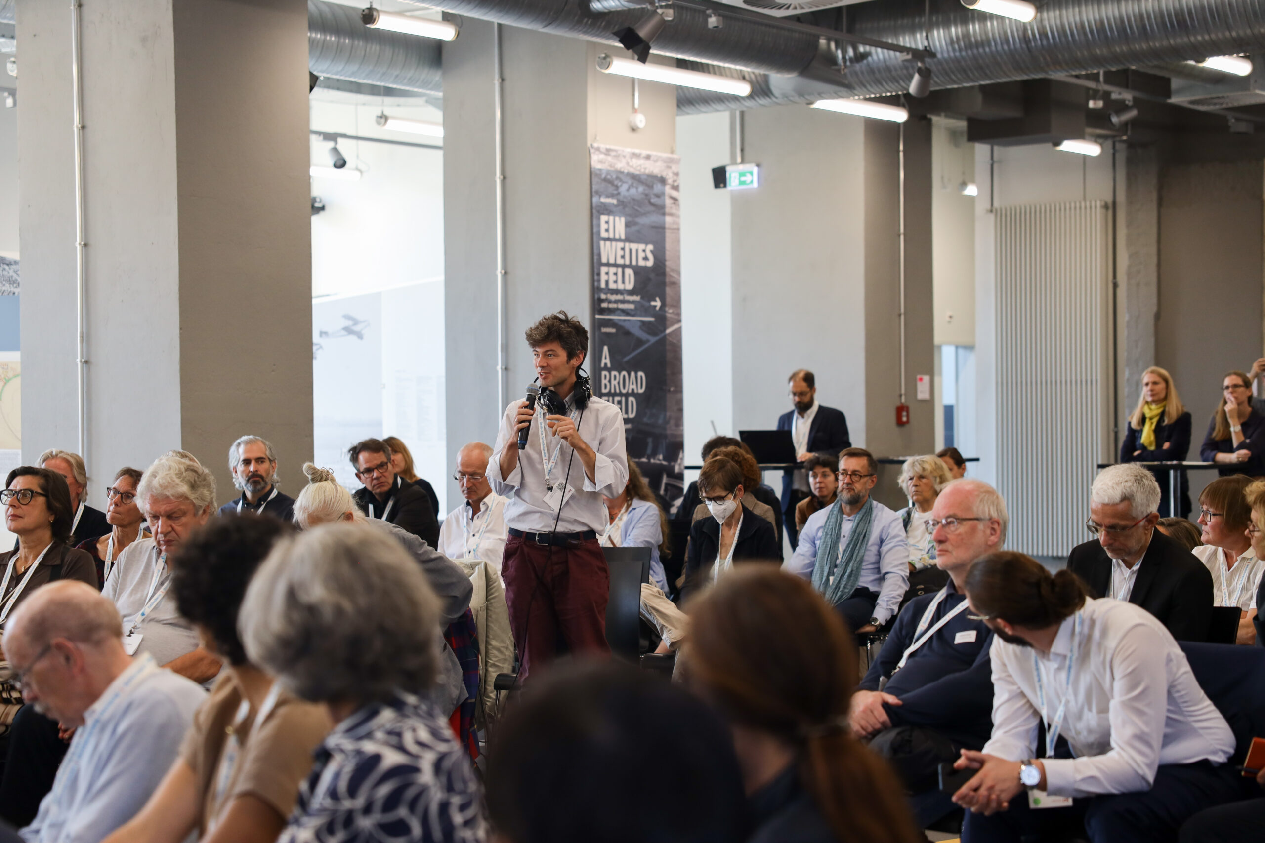 Fragen aus dem internationalen Publikum | © bzi/Foto: Lea Gleisberg, 2023
