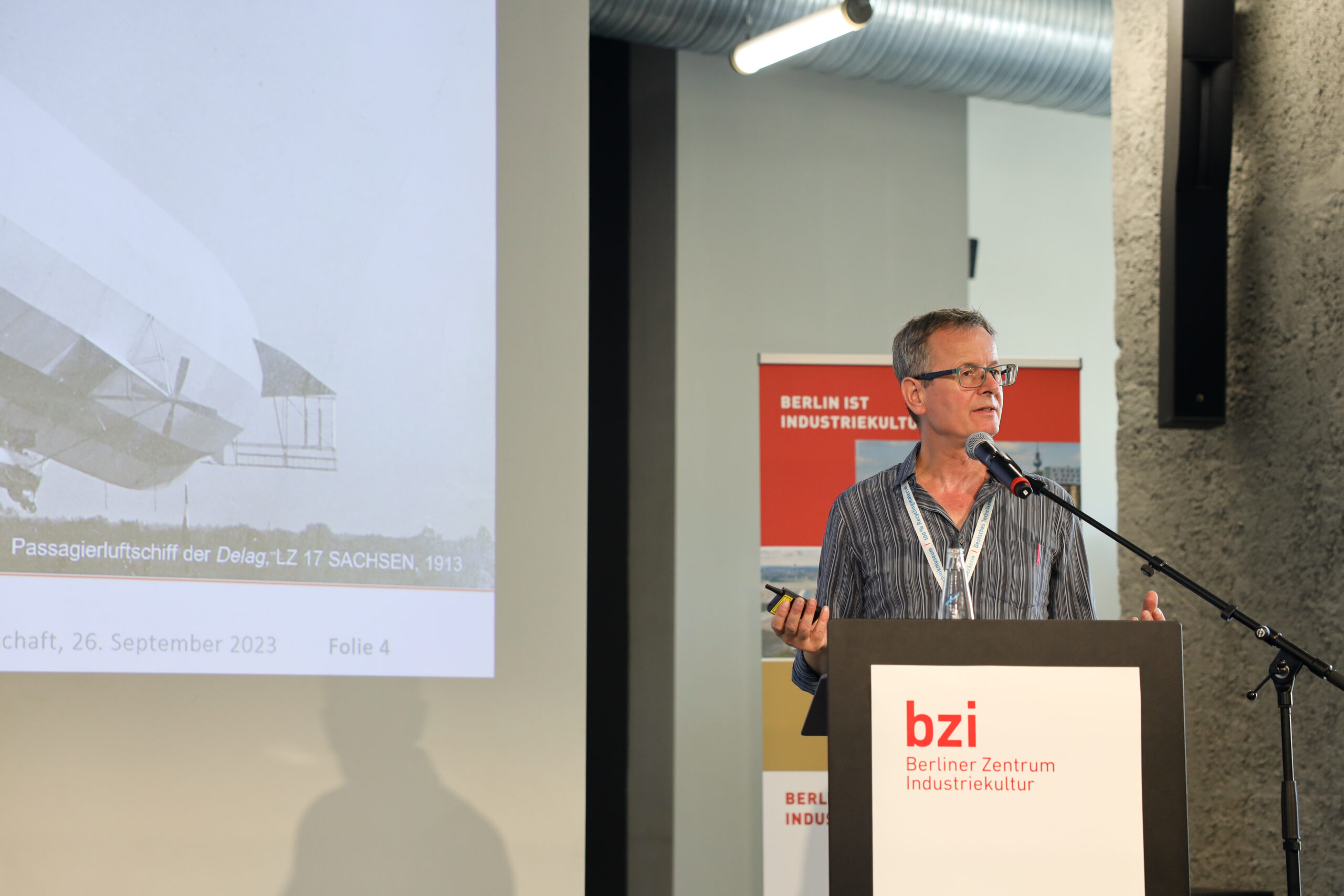 Dr. Roland Fuhrmann, Freier Künstler/Bauhistoriker | © bzi/Foto: Lea Gleisberg, 2023