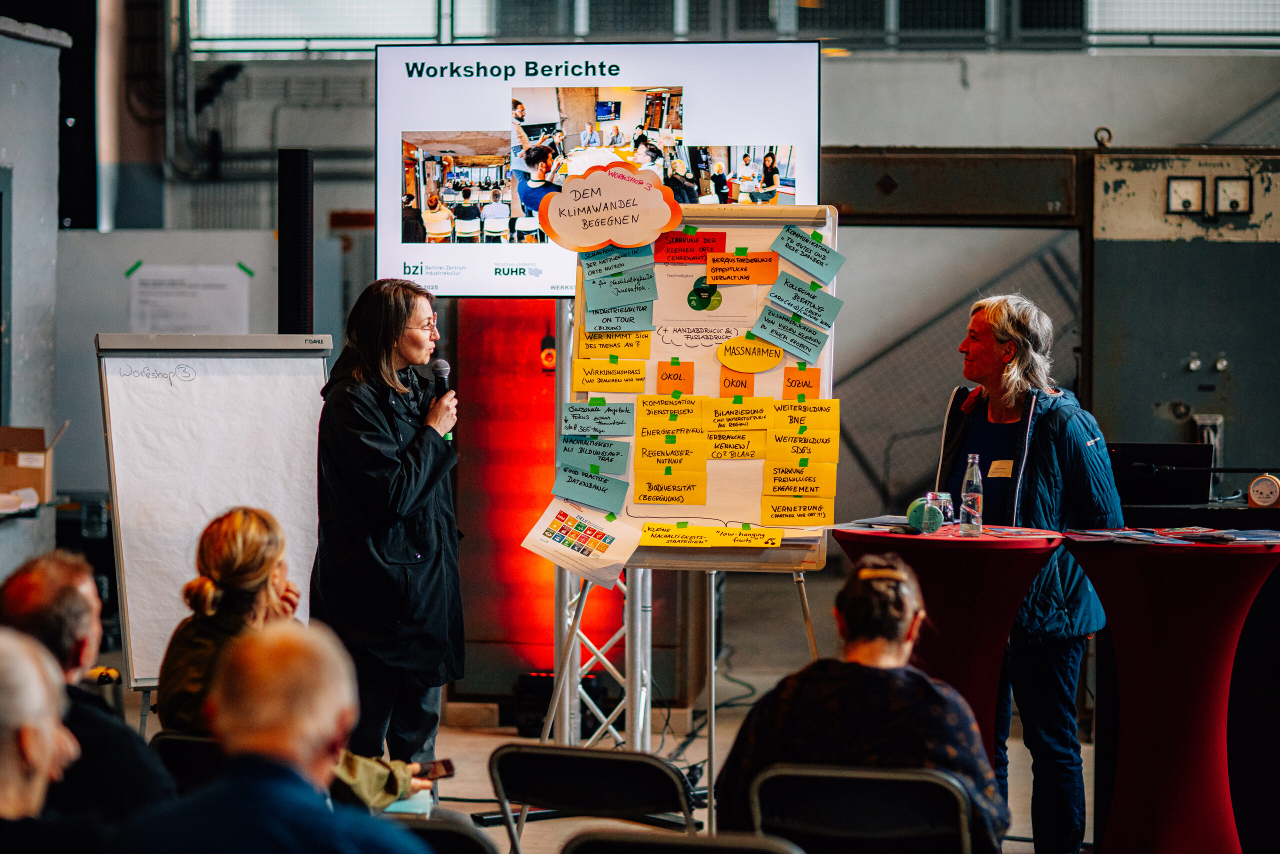 Zusammenfassung des dritten Workshops zum Thema Klimawandel und Kulturorte. | © Hartmut Bösener